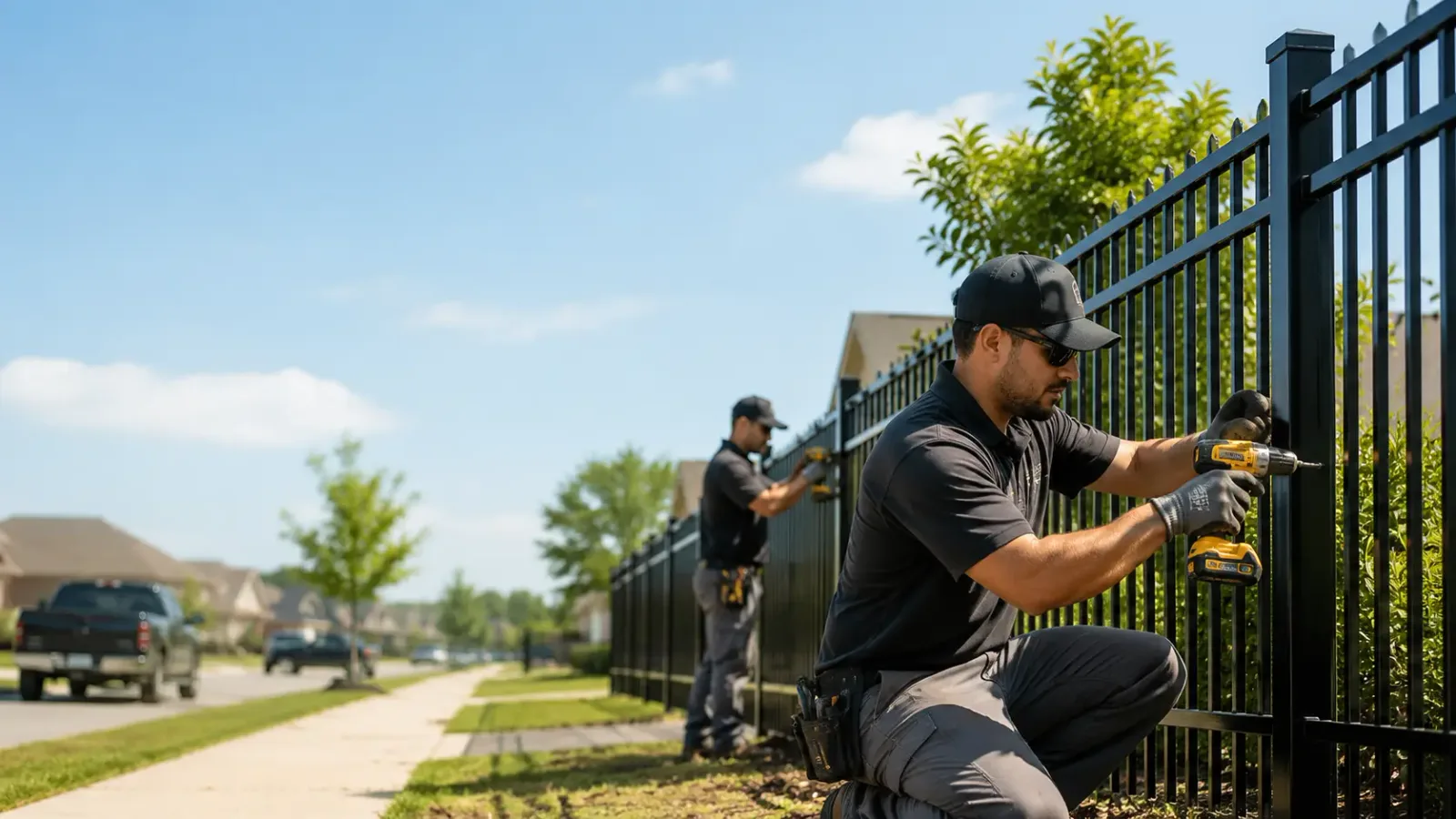 Metal Fence Installation in Essig, MN